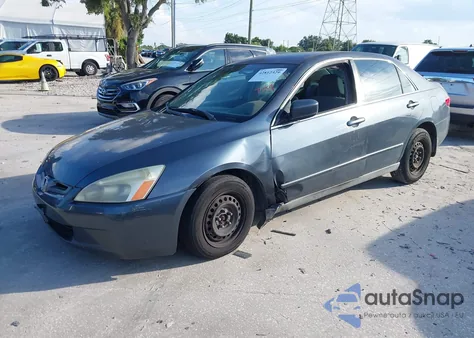 2005 Honda Accord 2.4 Lx from USA, damaged, VIN 1HGCM56415A107246